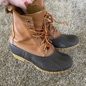 Llbean duck boots!